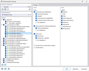 Ergebnistabellen-Manager für die Stahlbemessung, Ausnutzungen stabweise