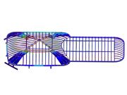 Verformungsergebnisse des RFEM-Modells (© Bellapart)