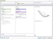 Geometrische Formfindungslast auf Stab