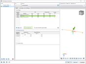 Visuelle Darstellung der Knicklänge und Stabilitätsanalyse von Holzkonstruktionen mit Schwerpunkt auf gevouteten und gekrümmten Stäben.