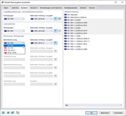 Norm für Betonbemessung auswählen