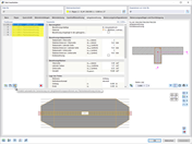 Definition unterschiedlicher Flanschbreiten von Plattenbalken zur Integration bei der Bemessung von Betonrippen.