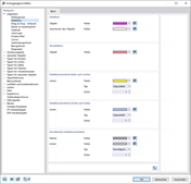 Farben für Selektion einstellen