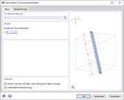 Stab in Drittelspunkten teilen