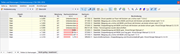 Ergebnistabelle Fehler & Warnungen in der Stahlbemessung