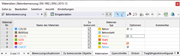 Tabelle 'Materialien' für Betonbemessung