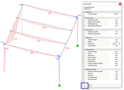 Anzeigefaktoren für Stabmomente anpassen