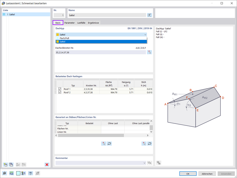 Schneelast-Assistent