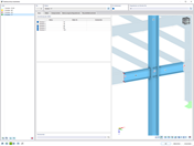 Zuordnung der Stäbe, Zusatzmodul RF-/JOINTS Stahl