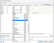 Dialog 'Globale Parameter bearbeiten'