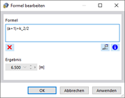 Dialog 'Formel bearbeiten'