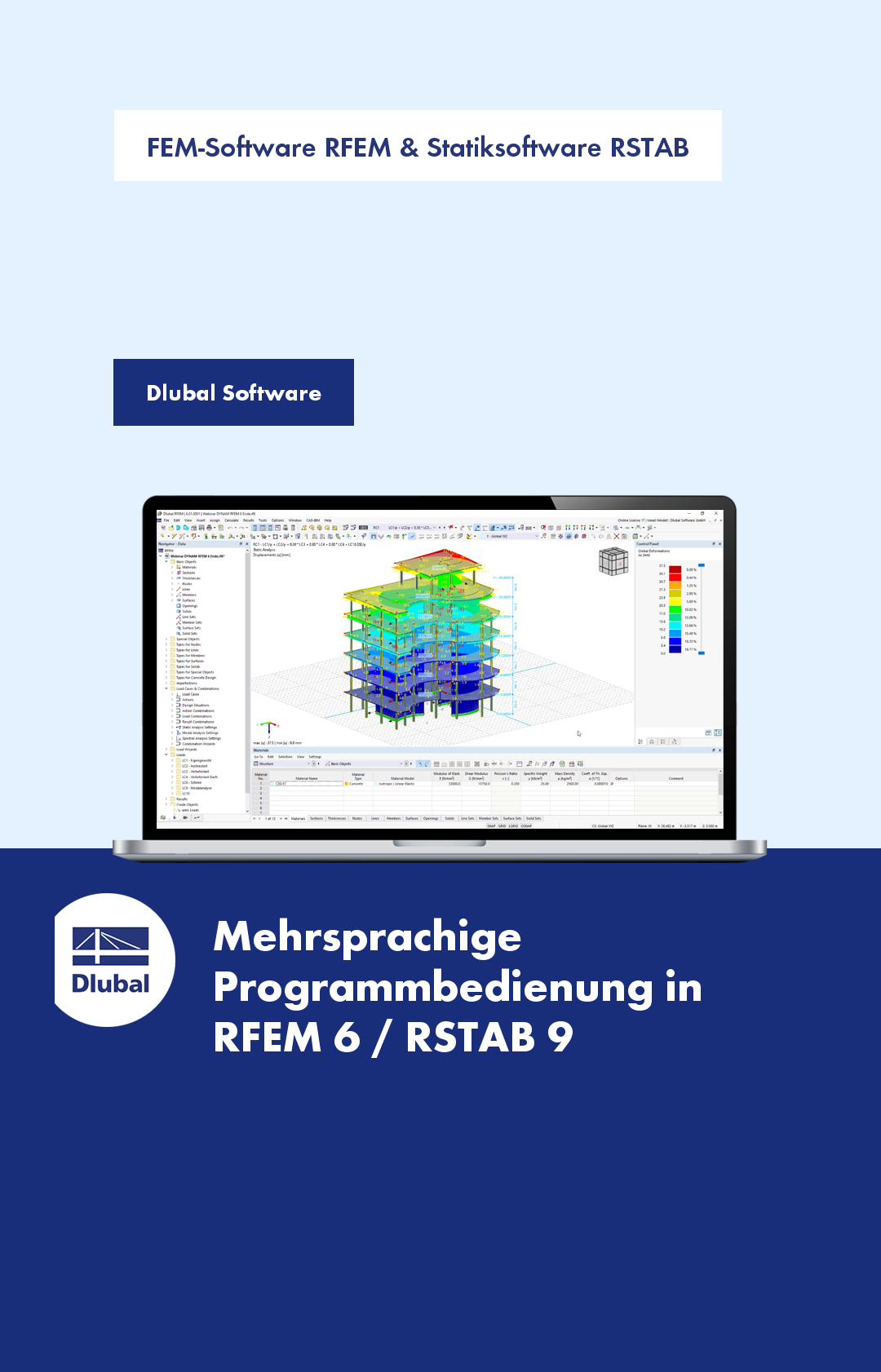 FEM-Software RFEM & Statiksoftware RSTAB