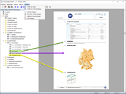 Übernahme von Grafik-, Text- und PDF-Dokumenten in das Ausdruckprotokoll