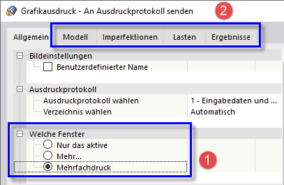Mehrfachdruck verwenden