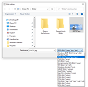 Grafikdatei auswählen