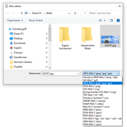 Grafikdatei auswählen