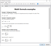 Beispiele für Formeln
