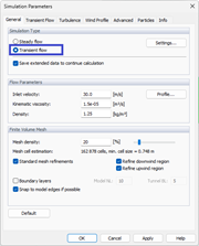 Simulationsparameter, Allgemein
