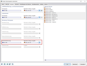 Einstellen der Bemessungsnorm