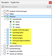 Ergebnisse für Flächen in Navigator