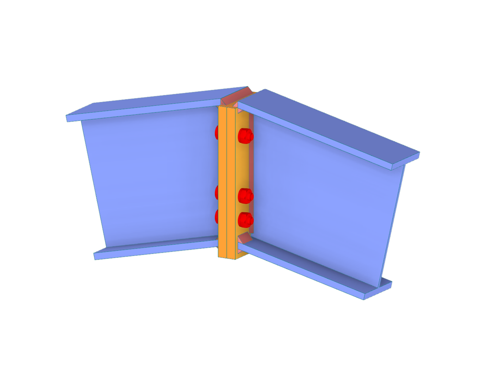 Biegesteifer Stahlanschluss
