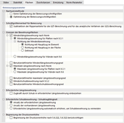 Tragfähigkeitskonfiguration bearbeiten – Flächen
