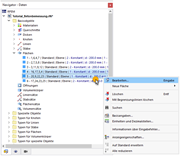 Bearbeiten der Bemessungseigenschaften