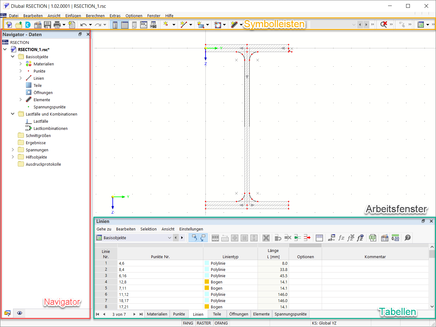 RSECTION 1: Die Schnittstelle