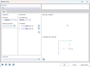 Dialog 'Neuer Punkt'