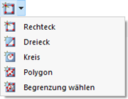 Grafische Eingabe von Öffnungen
