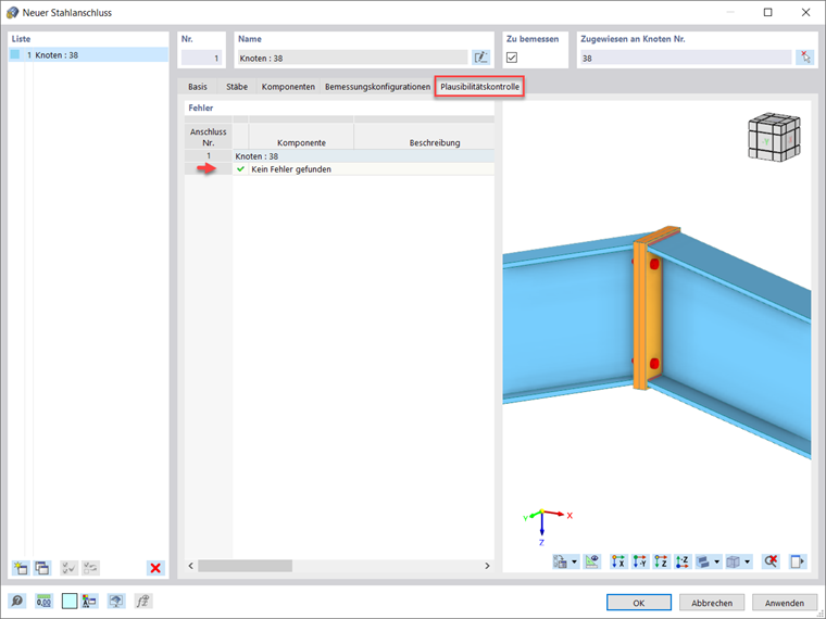 Plausibilitätskontrolle