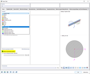 Auswahl des Stabtyps 'Ergebnisstab'