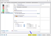 Berechnung im Dialog 'Lastfälle und Kombinationen' starten