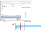 FAQ 005225 | Ich möchte ein Rahmenriegel mit Voute (mit kupiertem Querschnitt) modellieren. Dafür habe ich einen Stab mit der Querschnittsverteilung "Am Stabanfang