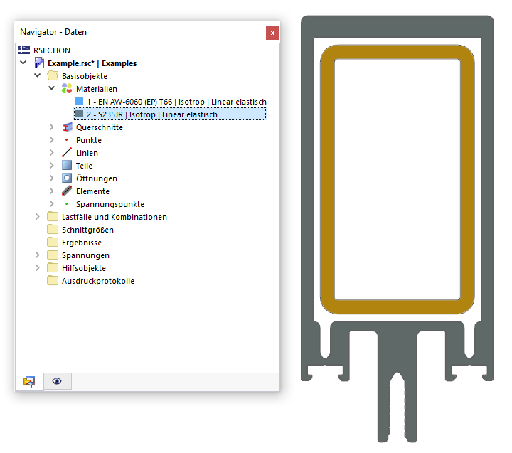 Objekte nach Eigenschaften im Navigator selektieren
