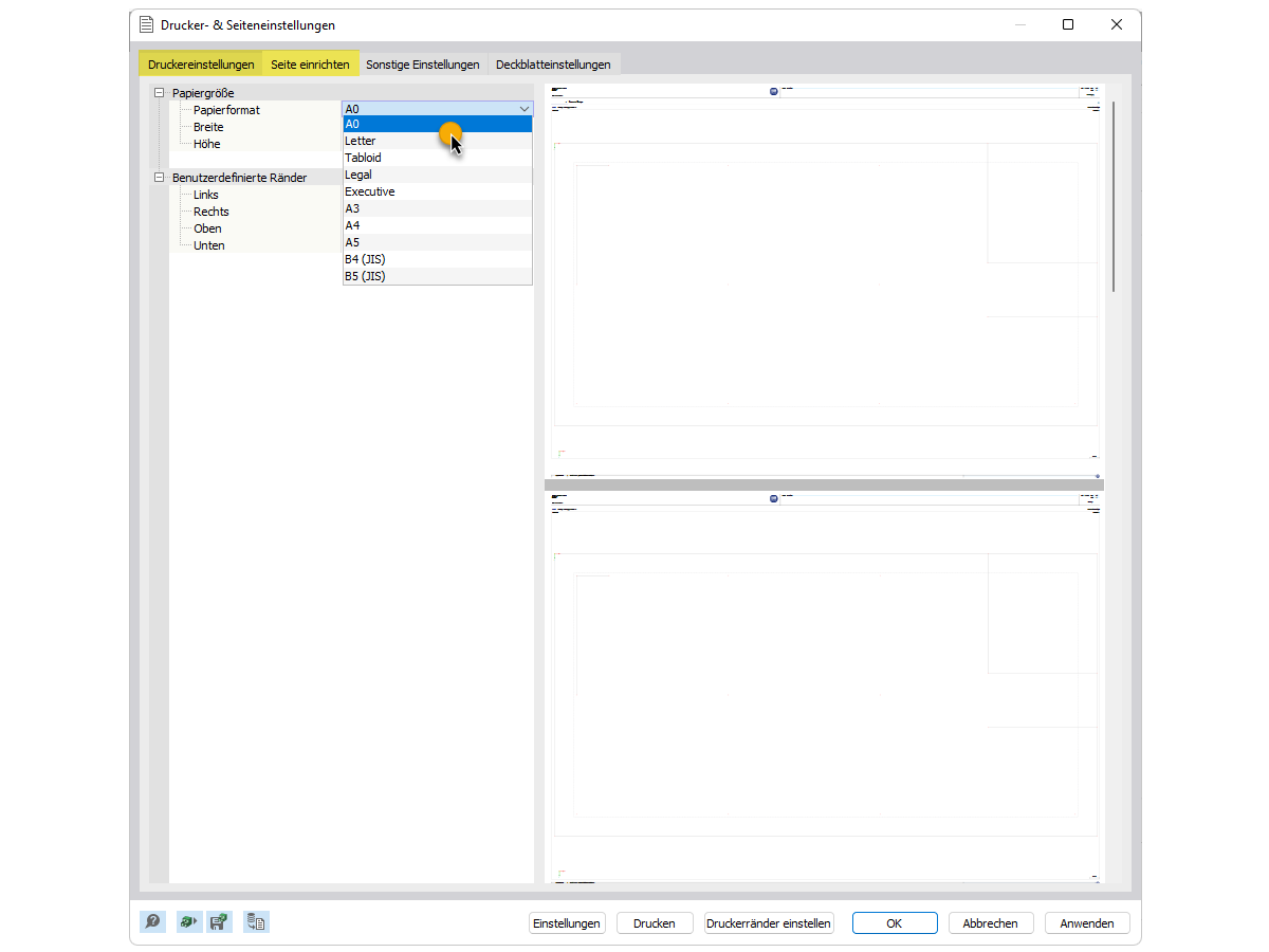 FAQ 005236 | Kann ich in RFEM 6 eine Grafik der Bewehrung im Format DIN A0 ausgeben?