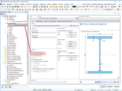 FAQ 005241 | Wie kann ich den 7. Freiheitsgrad nur für bestimmte Stäbe oder Querschnitte deaktivieren?