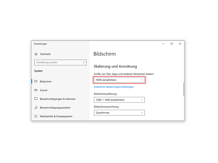 FAQ 002633 | Bei einigen Fenstern sind Bereiche abgeschnitten, so dass Schaltflächen oder Funktionen des Programmes nicht erreicht werden können. Wie kann man das 