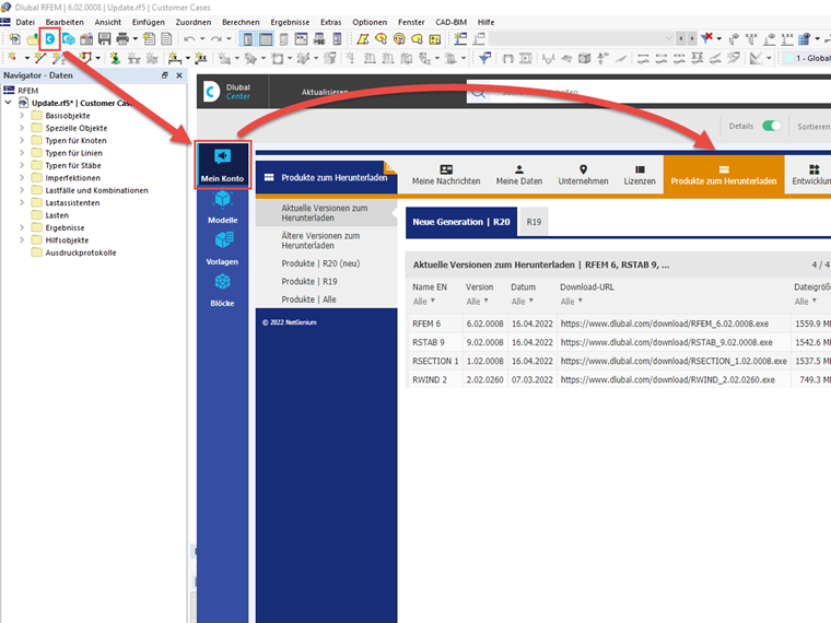 FAQ 003003 | Wo kann ich die aktuelle Programmversion herunterladen?