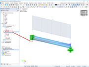 FAQ 005251 | In welchem Punkt am Querschnitt werden Auflager und Belastung bei der Berechnung mit Wölbkrafttorsion angenommen?