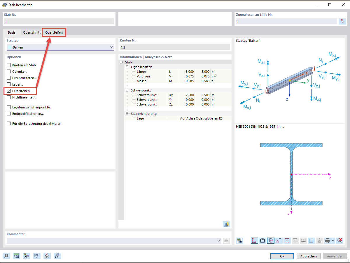 FAQ 005252 | Wie kann ich eine Wölbeinspannung definieren?