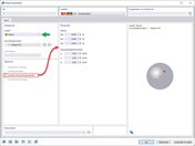 Neue Knotenlast – Lastart Masse