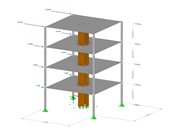 Gebäudemodell symmetrisch