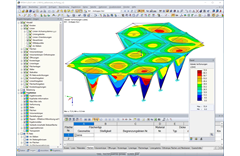 Verformung der Bambusstruktur (© Ergodomus Timber Engineering)