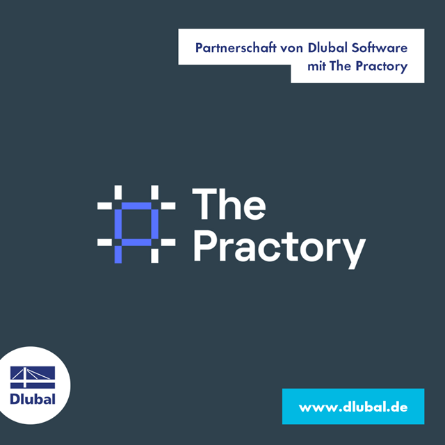 Partnerschaft von Dlubal Software \n mit The Practory
