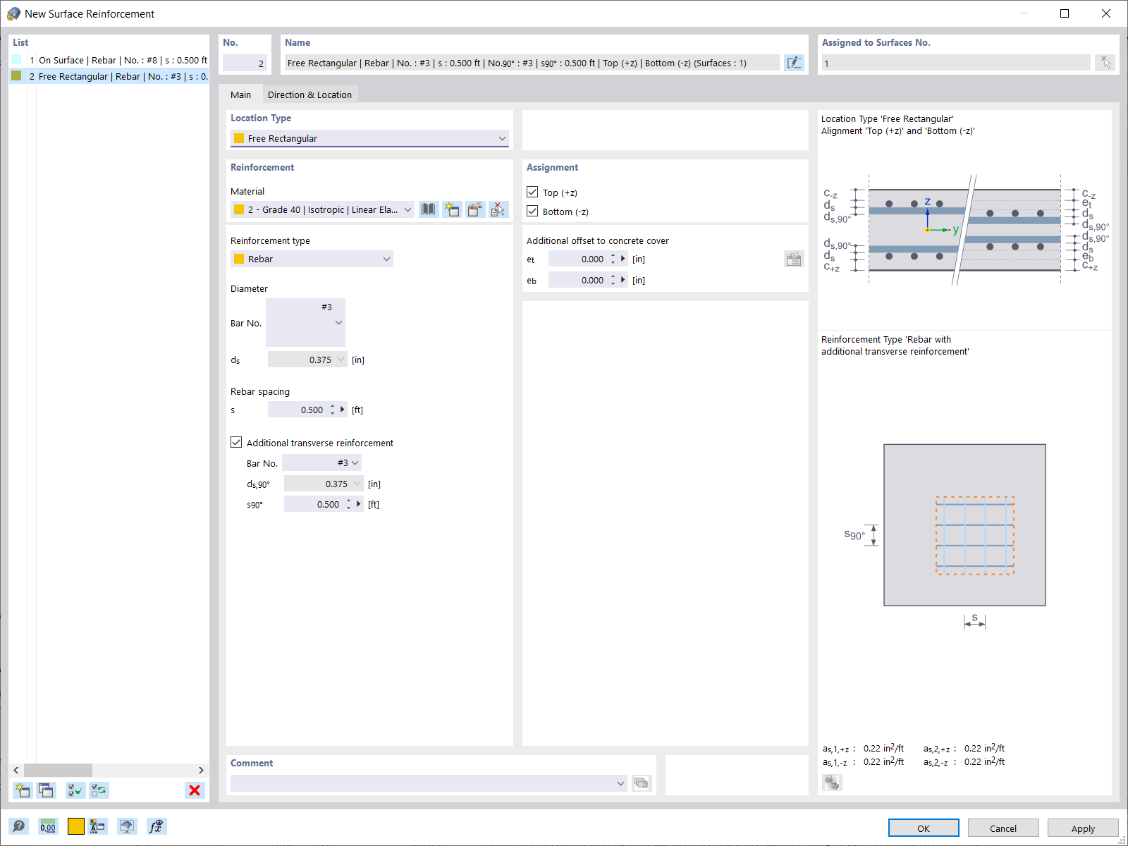 KB 001741 | Durchstanznachweis nach ACI 318-19 und CSA A23.3-19 in RFEM 6