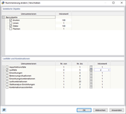 Objekt- und Lastfallnummern verschieben