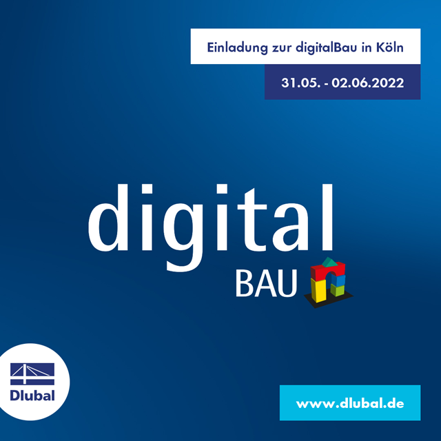 Einladung zur digitalBau in Köln