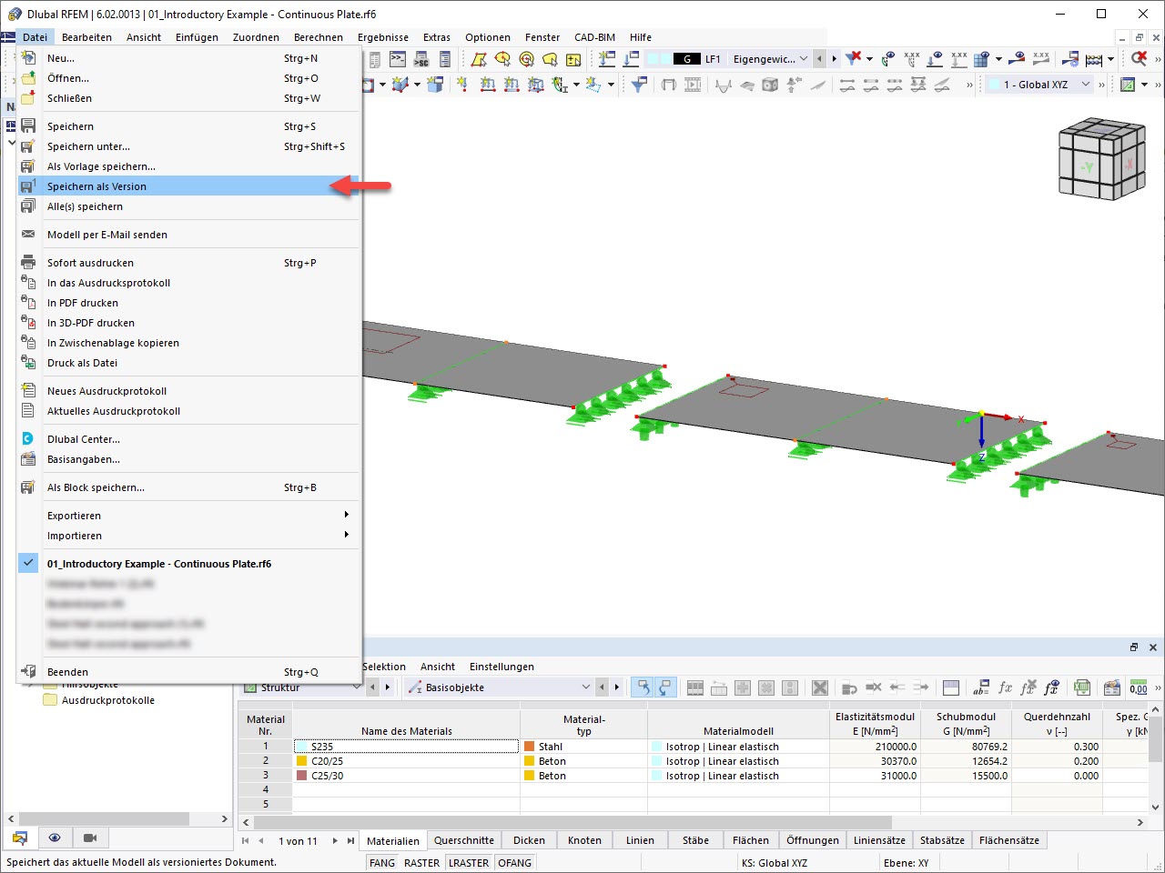 Feature 002422 | Speichern als Version