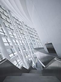 Innenansicht Fassadenkonstruktion (© Huana Engineering Consulting (Beijing) Co., Ltd., gmp Architects, Christian Gahl, Zeng Jianghe)